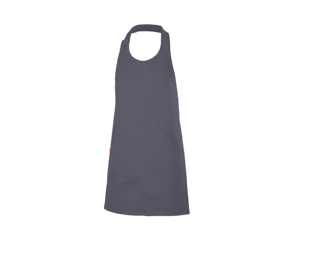 Korte Geknoopte Schort grey  te personaliseren bedrukken