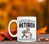 foto 3 Mok voor een man die met pensioen gaat! mok officially retired not my problem anymore