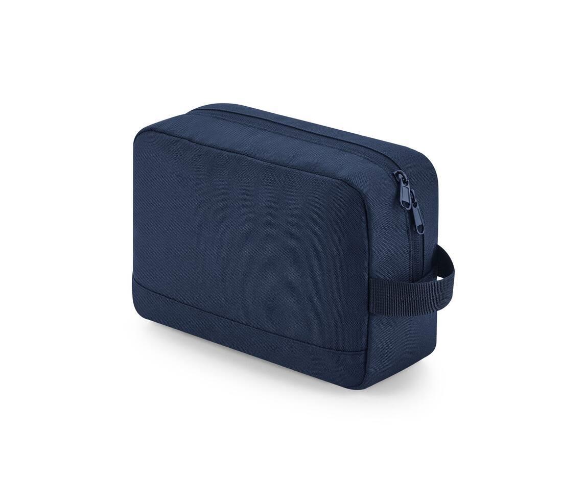 Recycled Toilettas donkerblauw