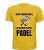 foto 8 Shirtje  Never underestimate an Old Man playing padel met bejaarde