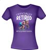 foto 2 Shirtje voor vrouw die met pensioen gaat officially retired not my problem oude vrouw achter rollator