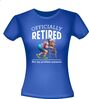 foto 3 Shirtje voor vrouw die met pensioen gaat officially retired not my problem oude vrouw achter rollator
