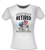 foto 7 Shirtje voor vrouw die met pensioen gaat officially retired not my problem oude vrouw achter rollator