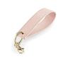 Sleutelhanger soft pink leather look