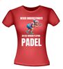 foto 4 T-shirt Never underestimate an Old woman playing padel met bejaarde vrouw