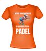 foto 5 T-shirt Never underestimate an Old woman playing padel met bejaarde vrouw