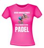 foto 6 T-shirt Never underestimate an Old woman playing padel met bejaarde vrouw