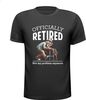 T-shirt officially retired not my problem oude man achter rollator