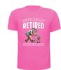 foto 6 T-shirt officially retired not my problem oude man achter rollator