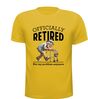 foto 8 T-shirt officially retired not my problem oude man achter rollator