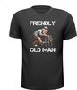 T-shirt vrolijk voor een oude man T-shirt friendly old man