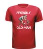 foto 4 T-shirt vrolijk voor een oude man T-shirt friendly old man