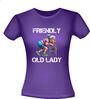 foto 2 T-shirt vrolijk voor een oudere vrouw T-shirt friendly old lady