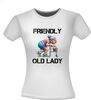 foto 7 T-shirt vrolijk voor een oudere vrouw T-shirt friendly old lady