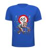 foto 3 Shirt voor man die 65 jaar wordt humor shirt met opa en rollator