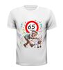 foto 7 Shirt voor man die 65 jaar wordt humor shirt met opa en rollator