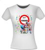 foto 7 T-shirtje Vier het pensioen van een bijzondere vrouw met dit vrolijke T-shirt met feestelijke print!