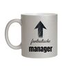 foto 1 Zilveren mok met bedrukking voor een fantastische manager