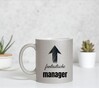 foto 2 Zilveren mok met bedrukking voor een fantastische manager