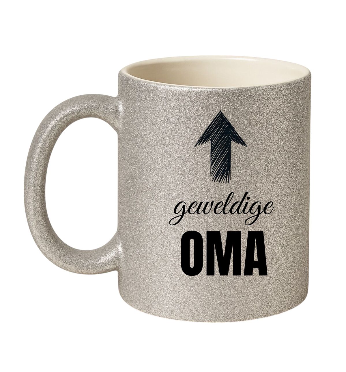 zilveren mok voor de geweldigste oma het perfecte geschenk voor de liefste grootmoeder