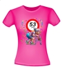 foto 6  Leuk kado Verjaardagsshirt voor een Vrouw die 53 jaar Wordt!