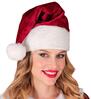 Authentieke rode kerstmuts perfect voor volwassenen