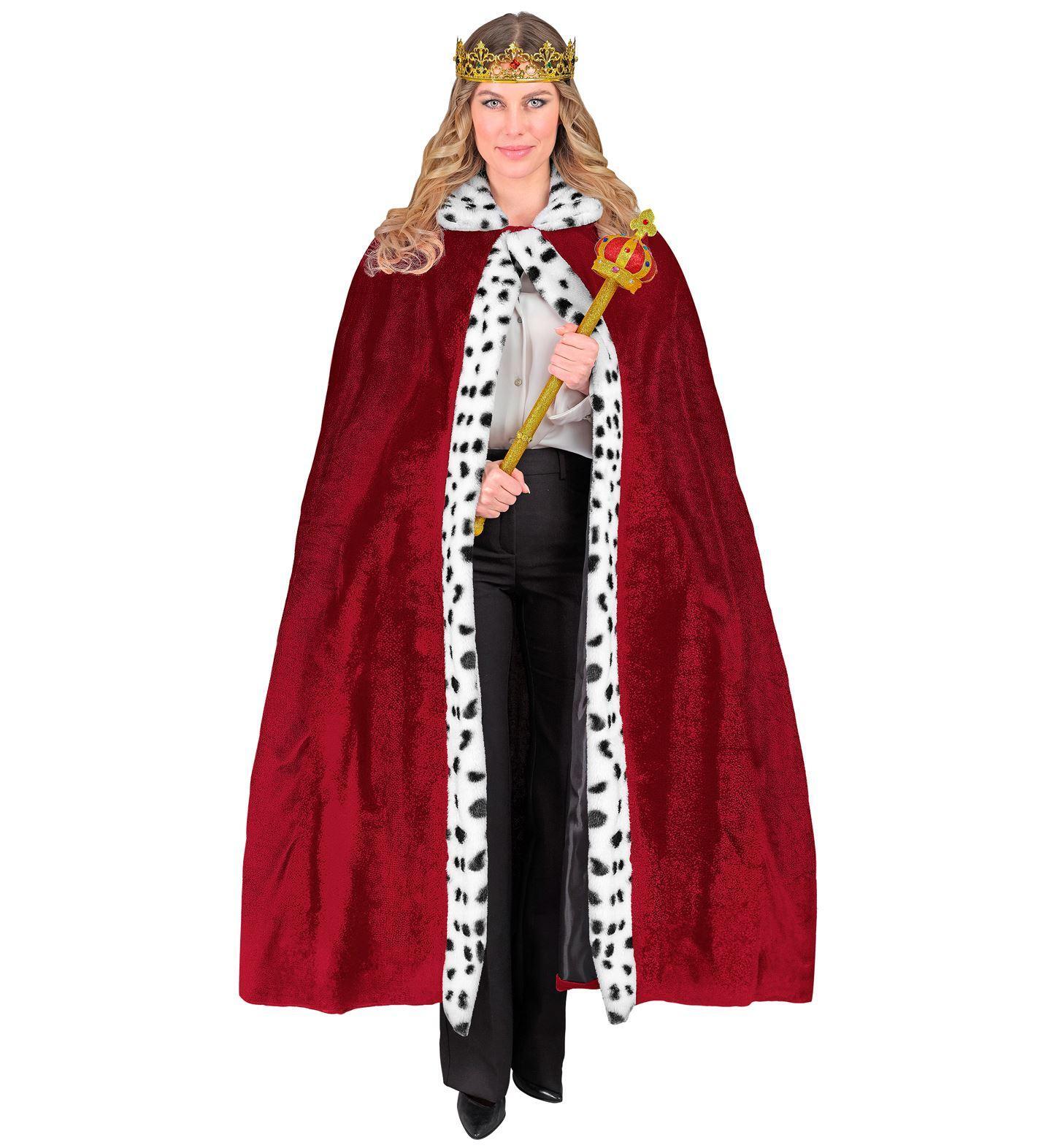 Bordeaux rode koninklijk cape 140 cm