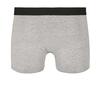 foto 2 boxershort heren heide grijs