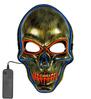 foto 2 Breng een nieuwe dimensie aan halloween met dit stoere Schedel Masker met kleurrijk licht