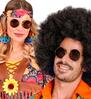 foto 5 Bril hippie met bruin glas