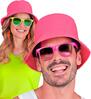 foto 4 Bucket hat neon  roze voor op een knallende zomerfestival