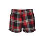 foto 2 Dames Tartan Pyjamashorts red/navy check