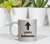 foto 4 De ultieme cadeau mok glitter zilver mok met de tekst leukste badmeester