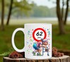 foto 4 De ultieme humoristische mok leeftijd 62 jaar voor een vrouw voor een onvergetelijke verjaardag!