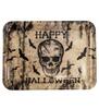 Dienblad voor Halloween met schedel print
