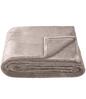 Fleece deken silver grey XL formaat