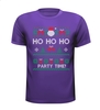 foto 3 Fout kerst T-shirt ho ho ho party time