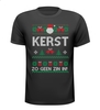 Foute kerst T-shirt Kerst zo geen zin in!