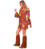 foto 4 Ga terug naar de swinging sixties met deze flower power hippie jurk voor dames