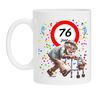 Geef het ultieme cadeau voor de 76-jarige man met humor een hilarische mok om van te genieten