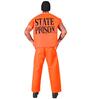 foto 2 Gevangenis boeven kostuum oranje volwassenen  voor een echte boef