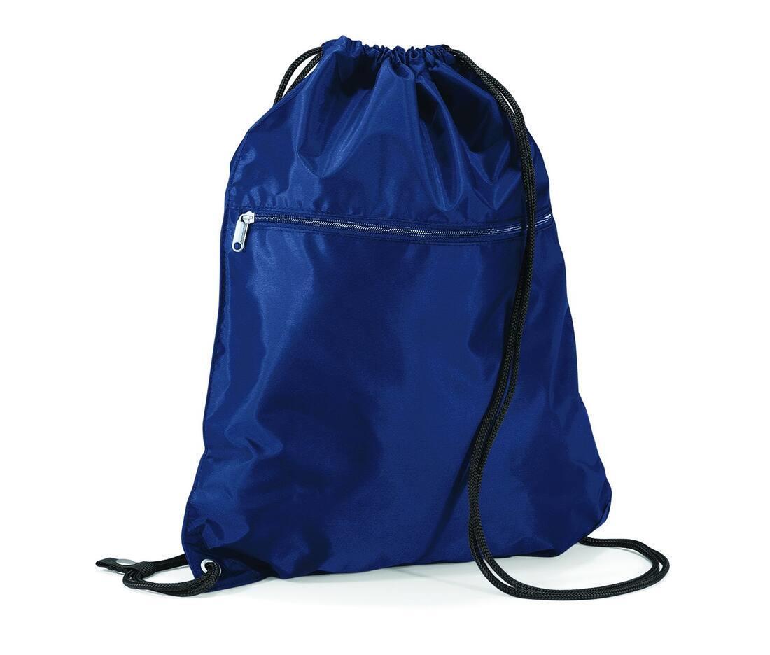Gymtas donkerblauw luxe uitvoering