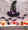 halloween heksenhoed decoratie 41 x 30 cm een magische must have voor een griezelige halloween