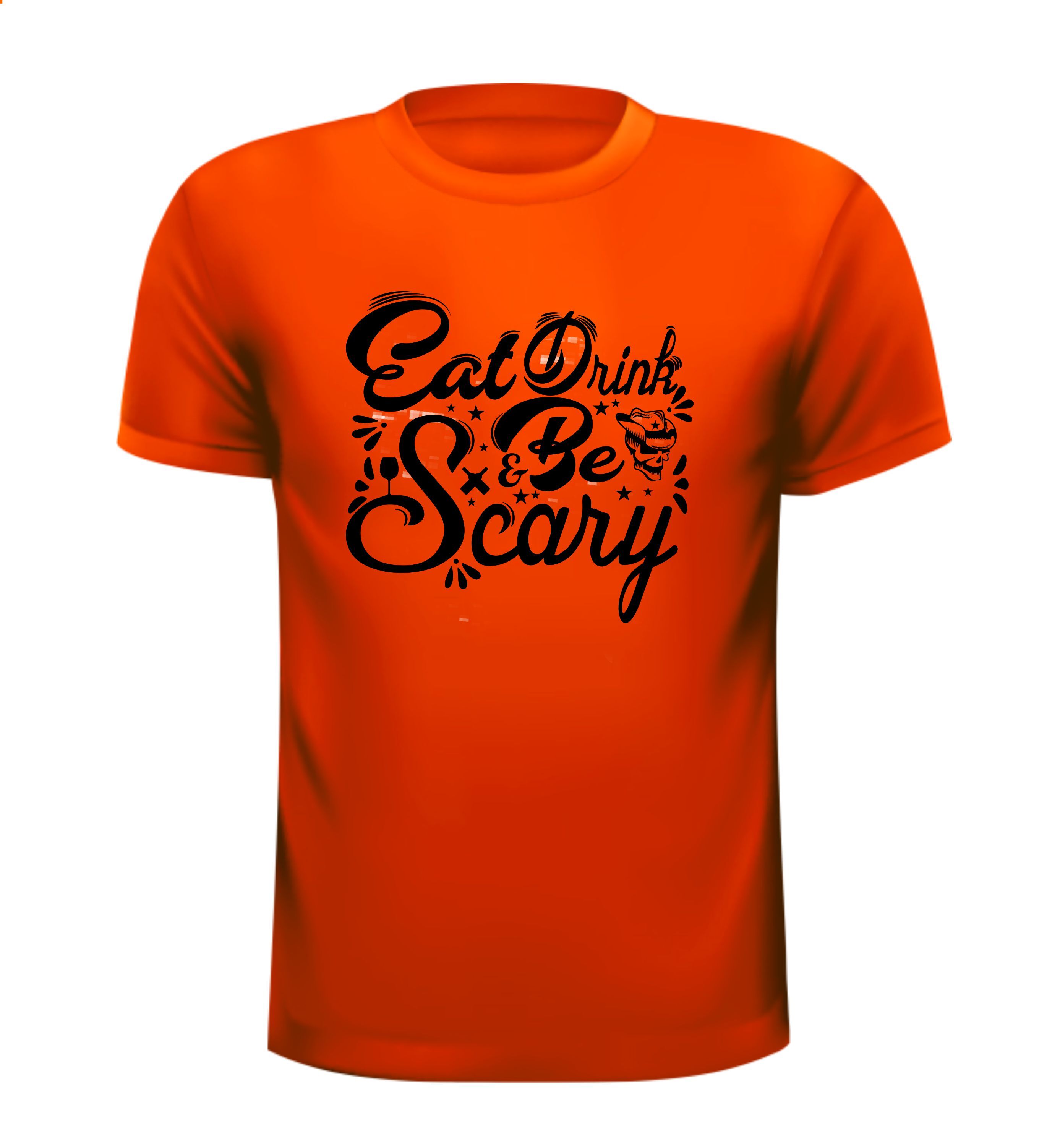 Halloween shirt Eat, Drink, and Be Scary