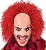 foto 2 Hoofdbedekking met haar vintage enge clown rood killer clown