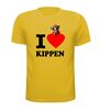 foto 15 I love kippen T-shirt