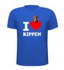 foto 5 I love kippen T-shirt