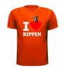 foto 9 I love kippen T-shirt