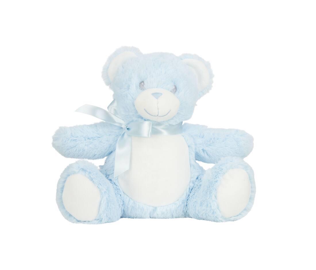 Knuffel blue teddy/blue