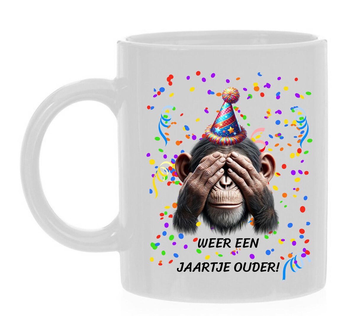 Koffiemok voor een jarige Weer een jaartje ouder!  
